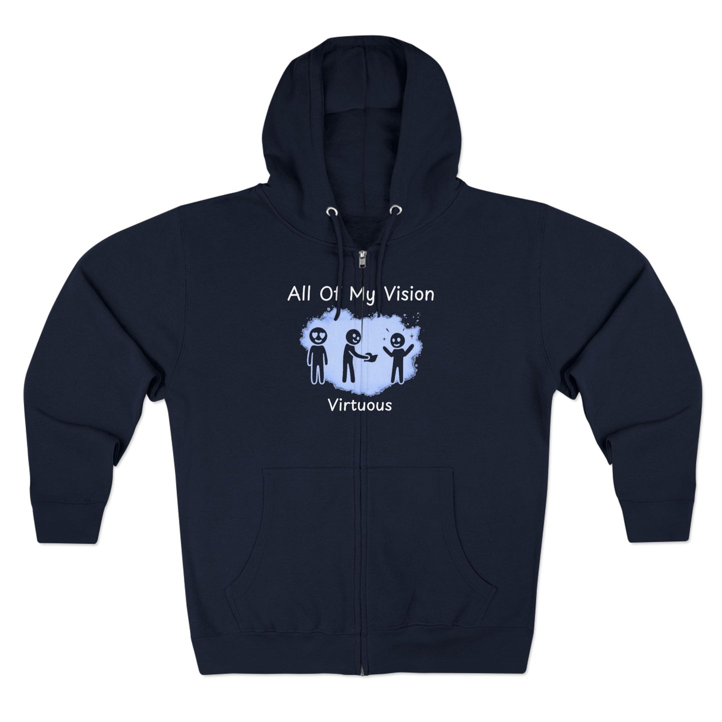 All Of My Vision (Virtuous) - Zip-Up Hoodie