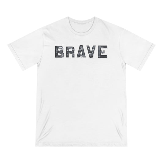 Brave Tee – White Camo