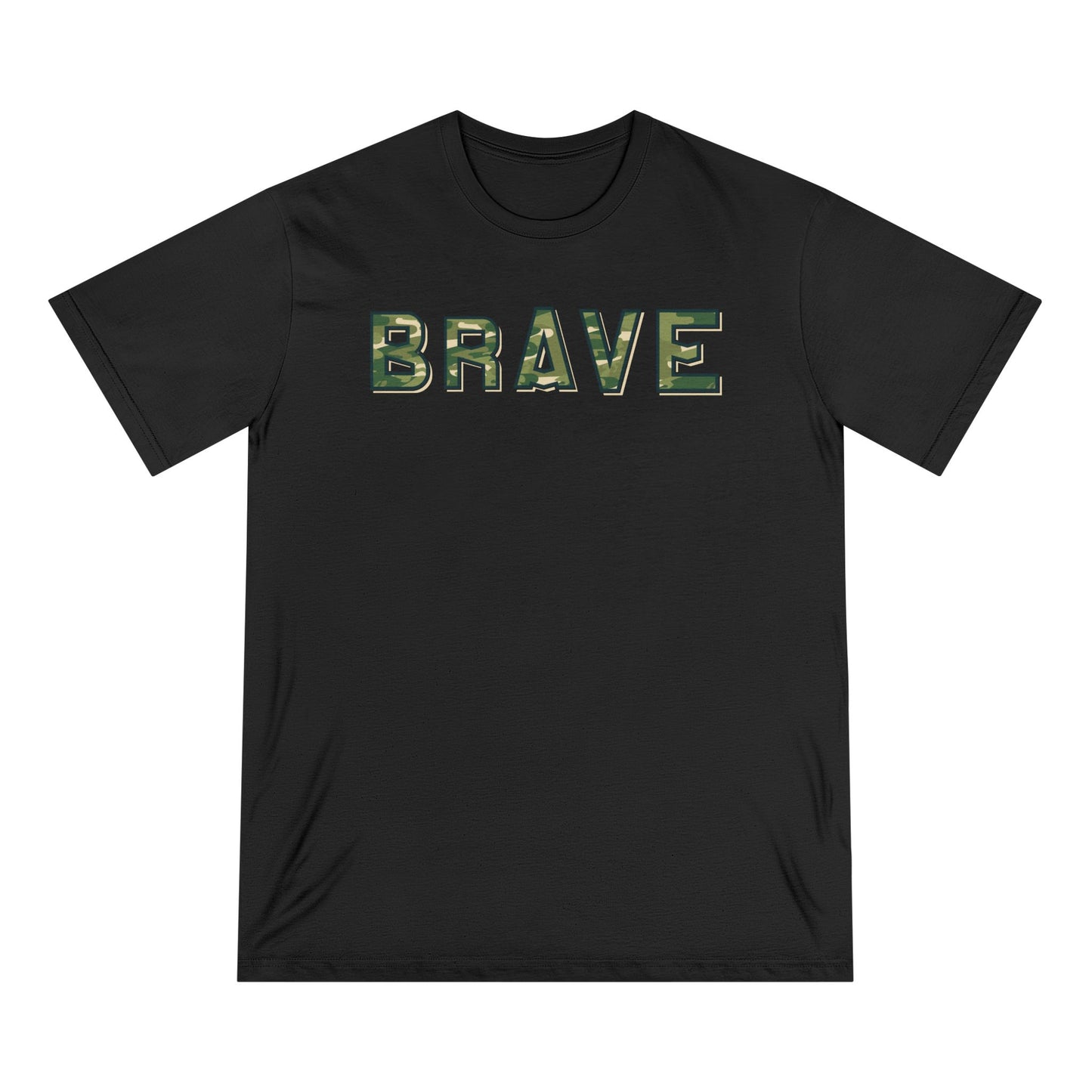 Brave Tee – Black Camo